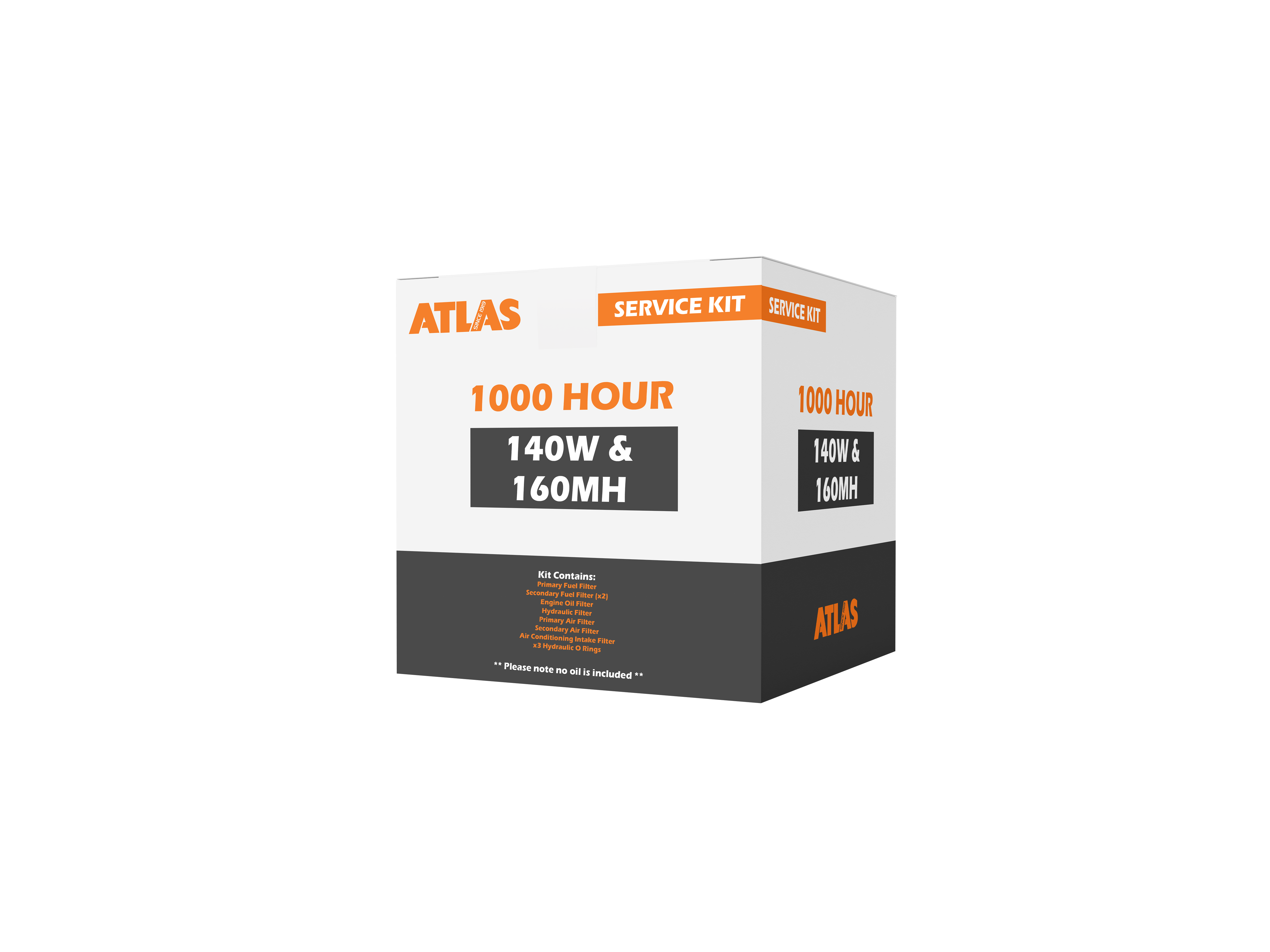 Atlas 140W & 160MH 1000 Hour Service Kit