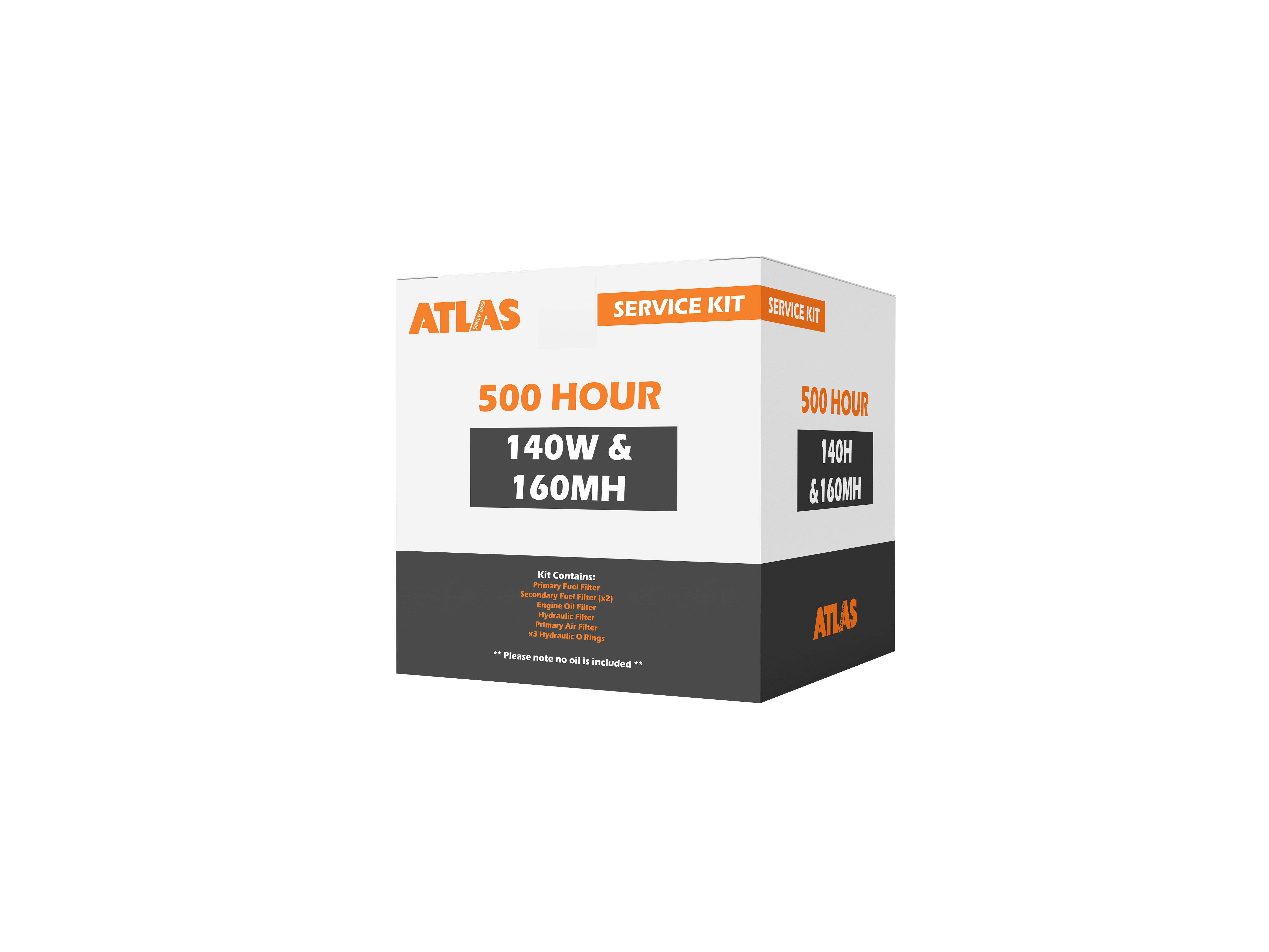 Atlas 140W & 160MH 500 Hour Service Kit